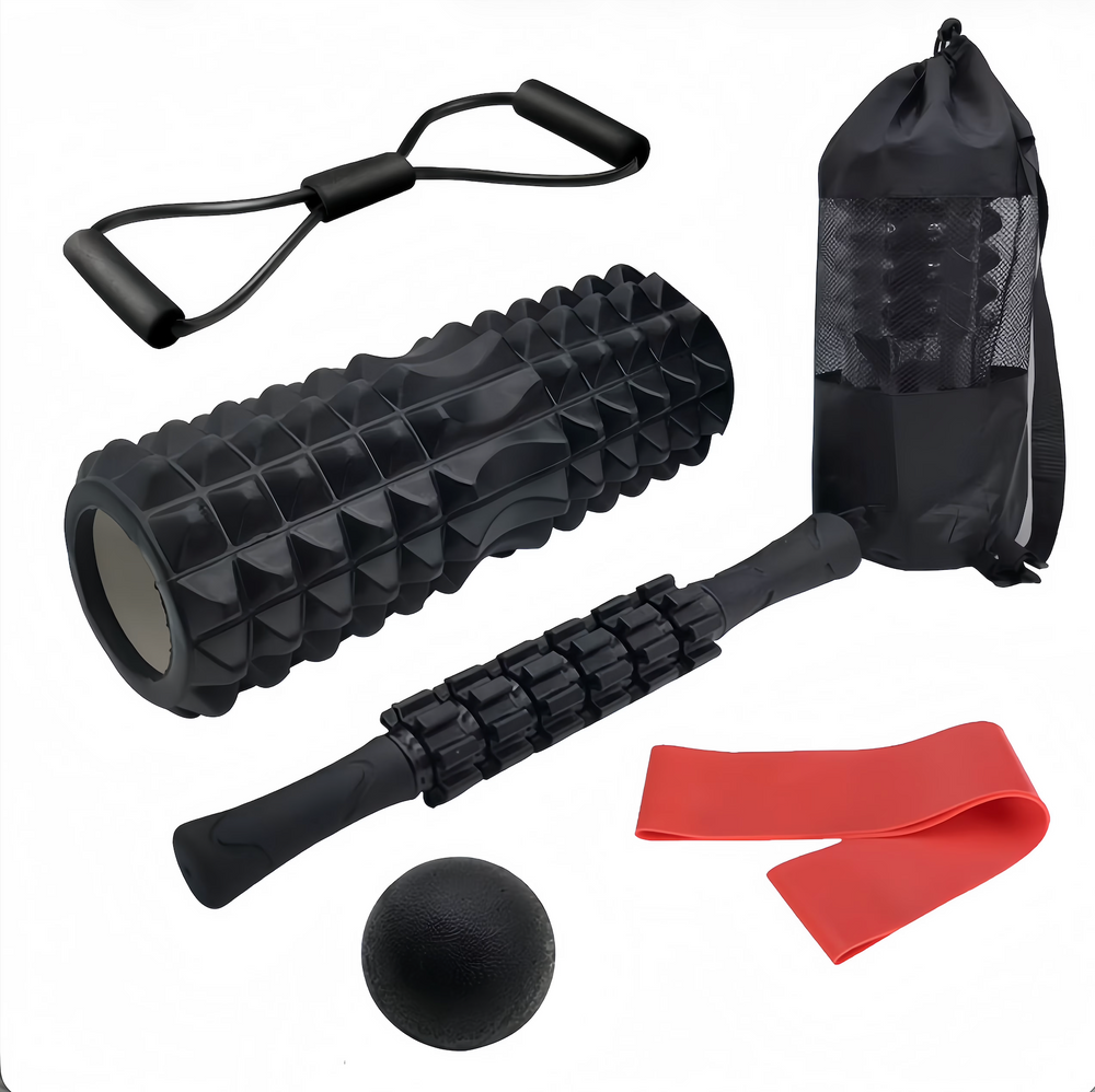 6-in-1 Foam Roller & Recovery Set